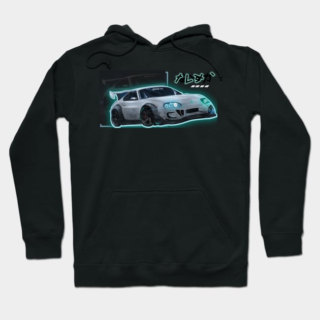 Drift car #6 Hoodie by Aura.